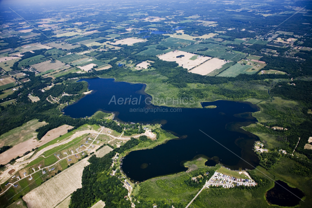 Wabasis Lake in Kent County, Michigan